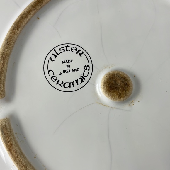 Vintage Quiche Lorraine Recipe Pie Plate bakeware Ulster Ceramics Ireland - Picture 12 of 16